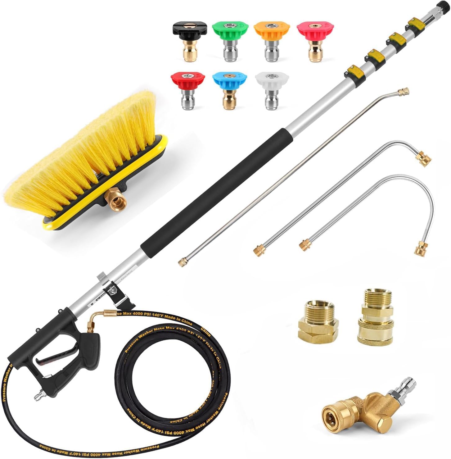 Lance télescopique pour nettoyeur haute pression