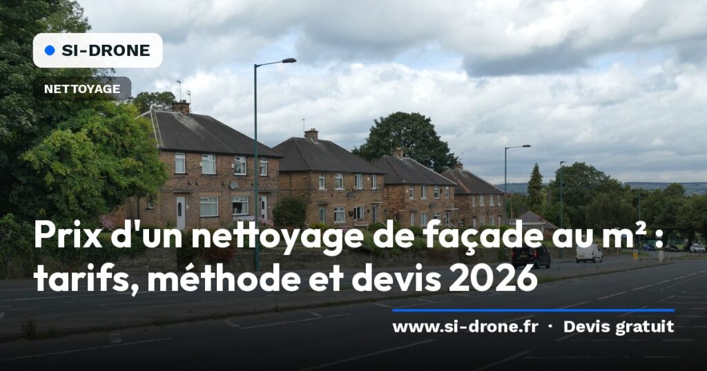 Maisons et façades avec le titre Prix d’un nettoyage de façade au m².